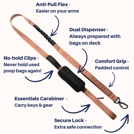 The Greyt Paws Co Signature Leash